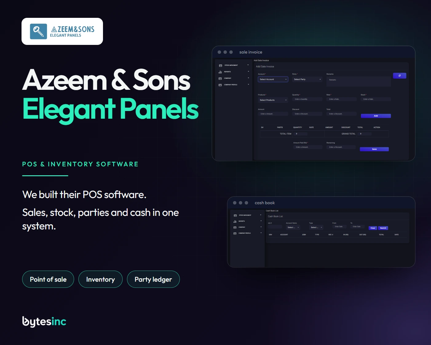 Azeem & Sons Elegant Panels case study summary