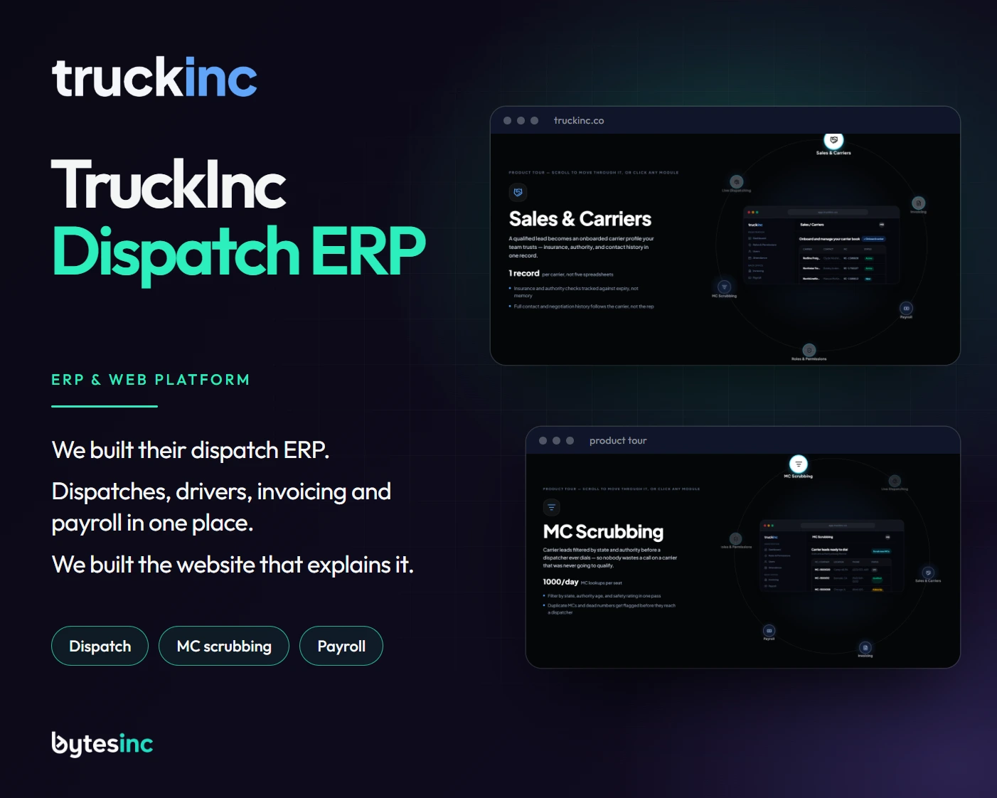 TruckInc case study summary